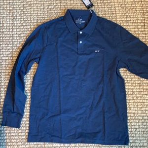 Vineyard Vines long sleeve polo men’s M